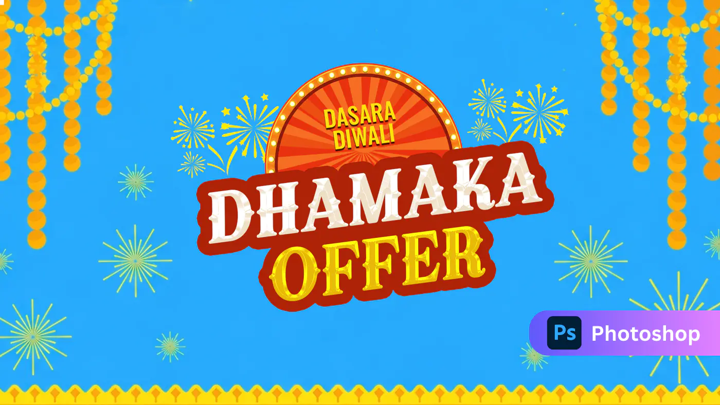 Festive Dhamaka Offer Template