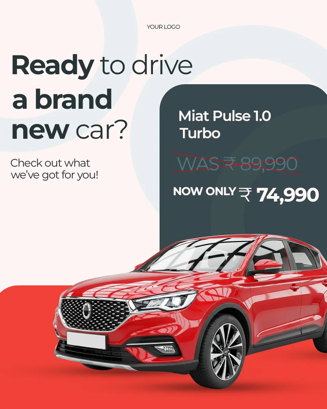 Automotive Showroom Promotion Template