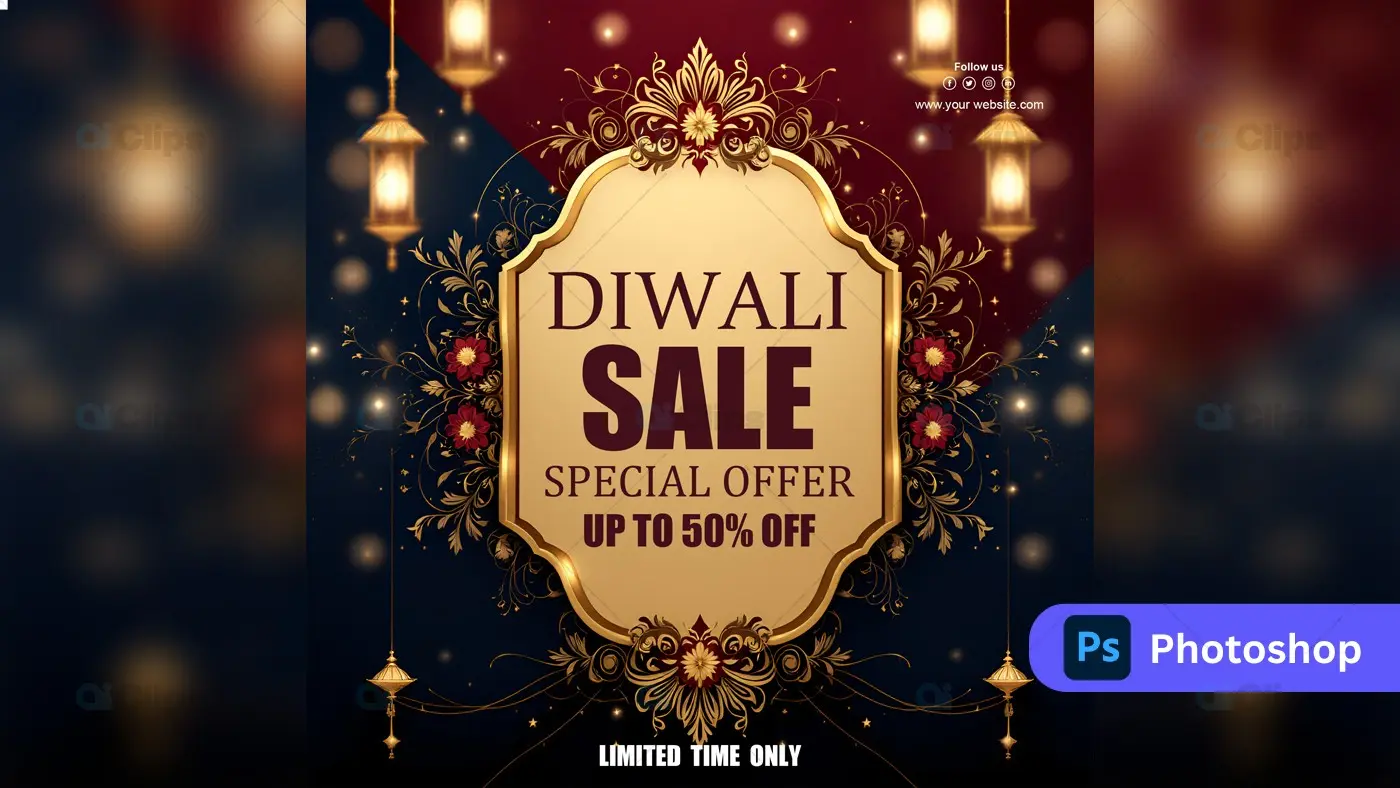 Diwali Sale Special Offer Banner