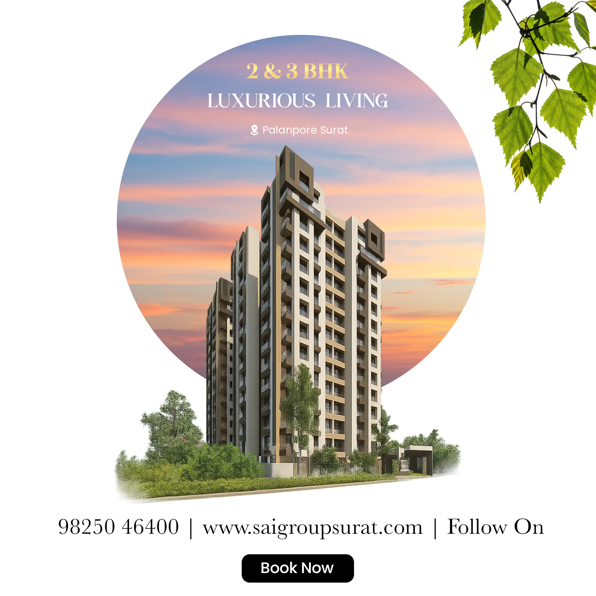Enhanced Luxury Apartment Social Media Ad Template