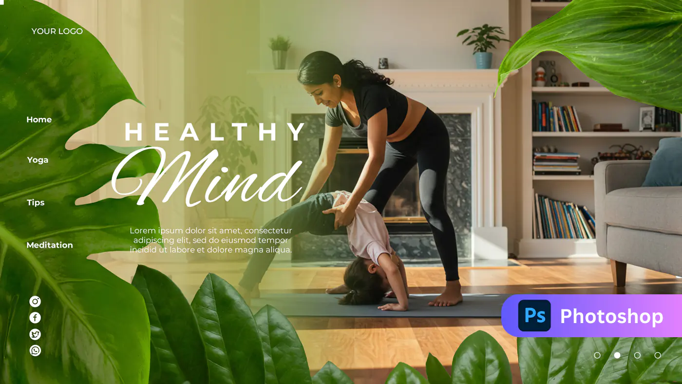 Yoga Wellness Website Template