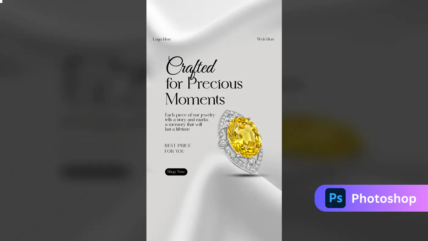 Sophisticated Jewelry Promotion Template