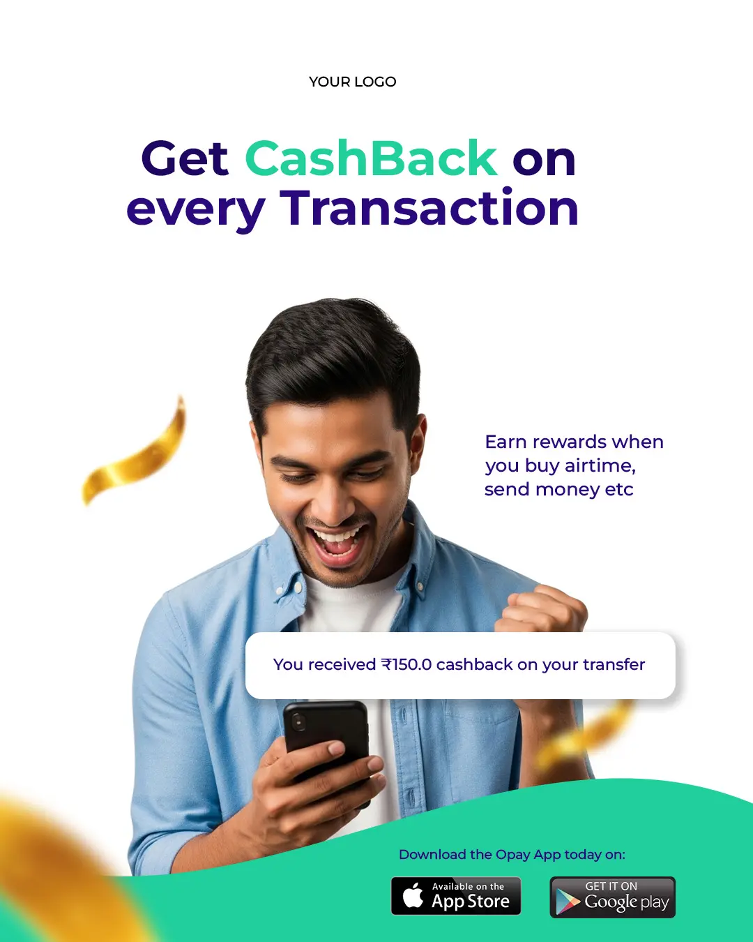 Fintech Rewards Program Social Media Post