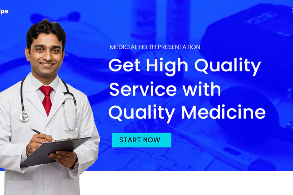 Medical Health Presentation Banner Template