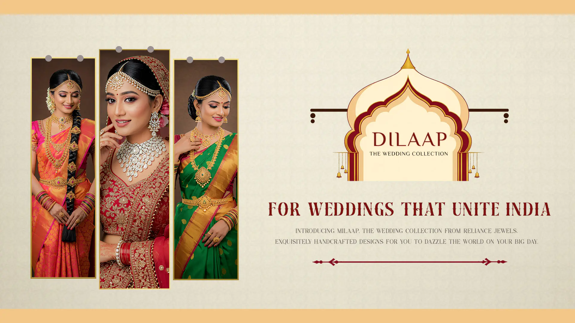 Opulent Indian Wedding Collection Advertisement