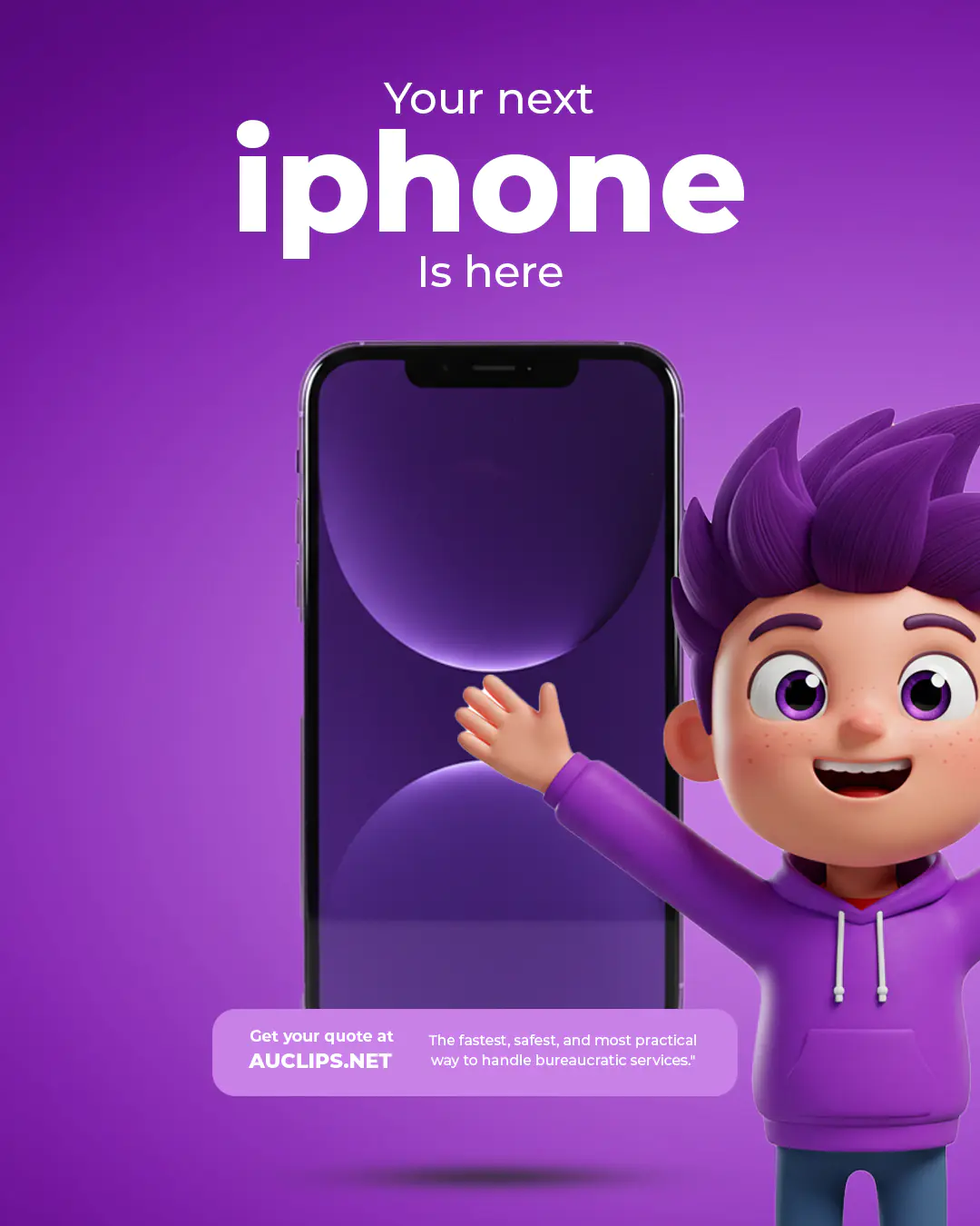 Vibrant iPhone Promotion Template