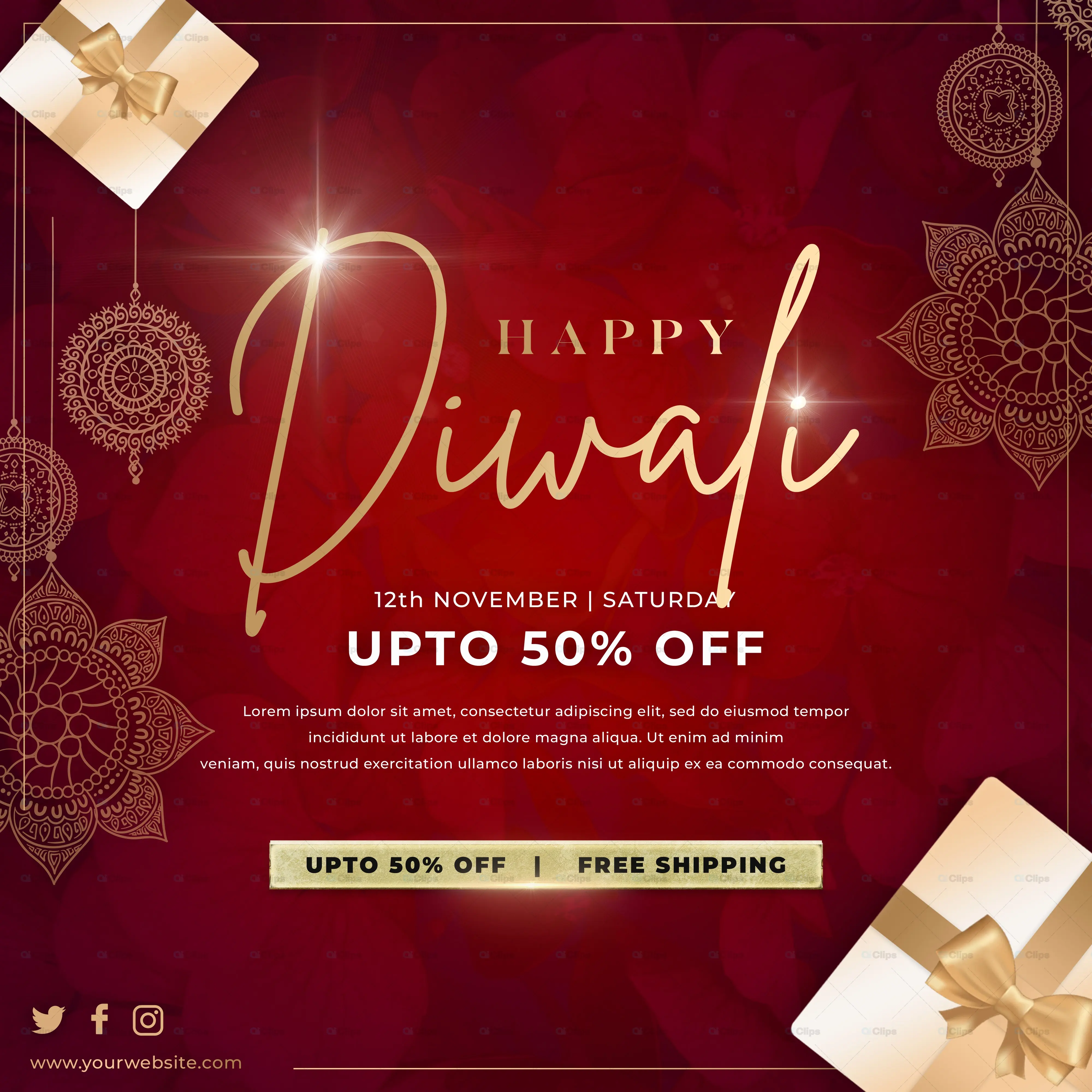 Diwali Festival Sale Promotion