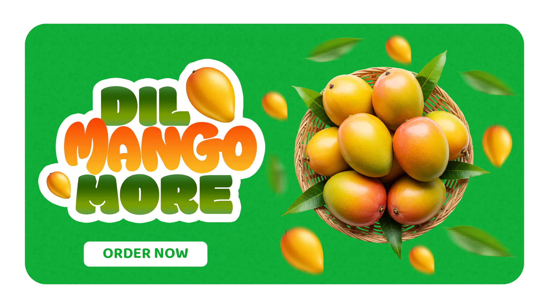 Order Fresh Mangoes Now Mango Sale Template