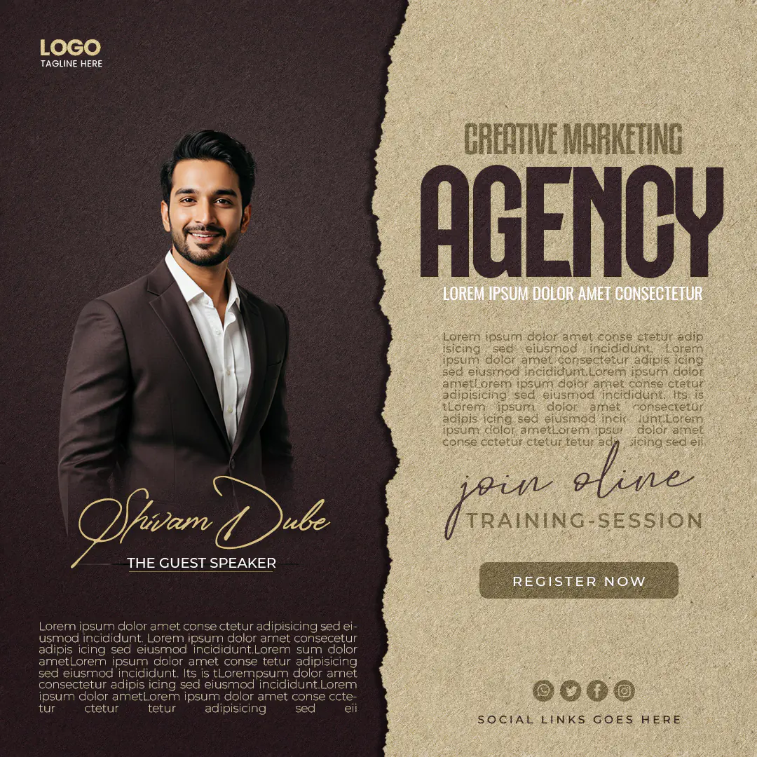 Creative Marketing Agency Webinar Template