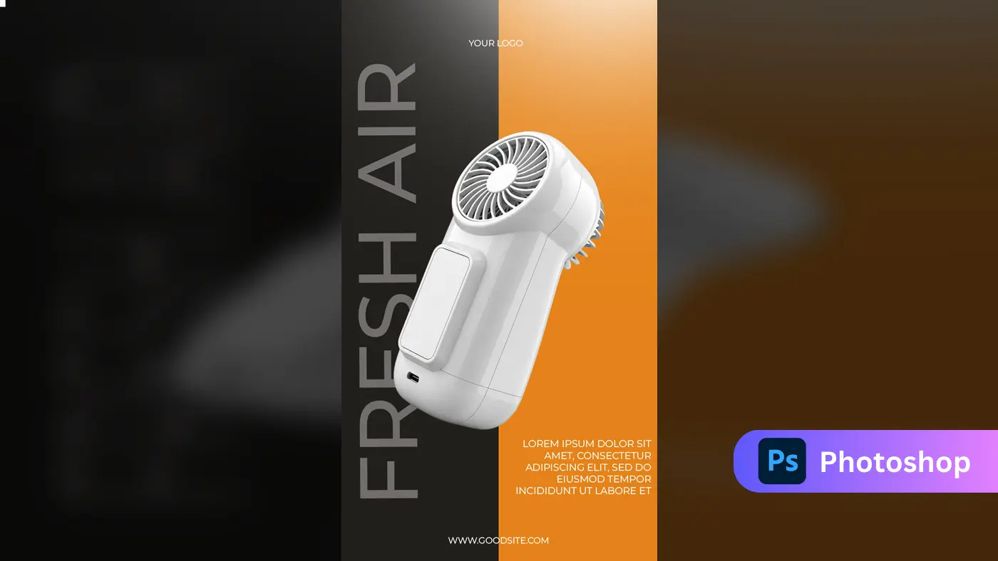 Sleek Handheld Fan Promo Story Template
