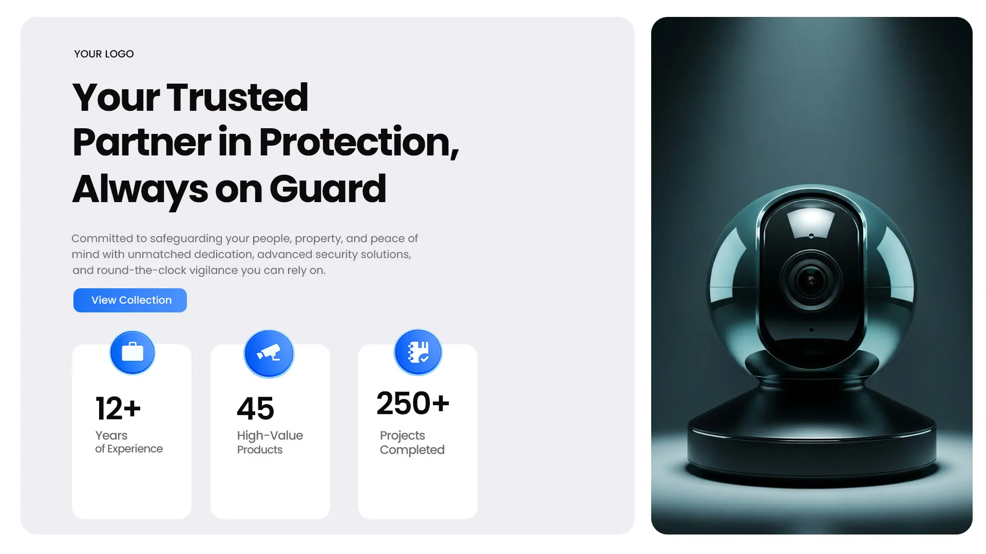 Smart Security Systems Promo Template