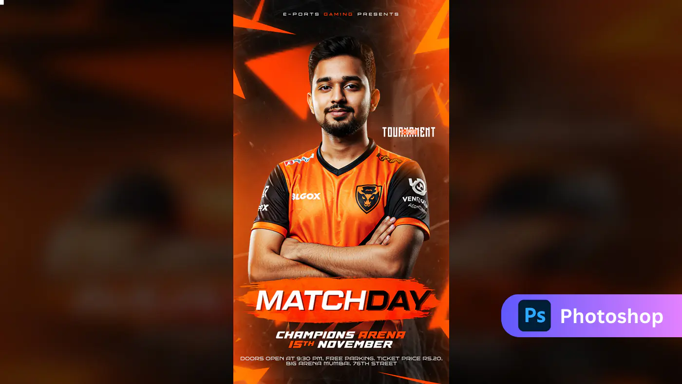 Esports Match Day Promotional Template