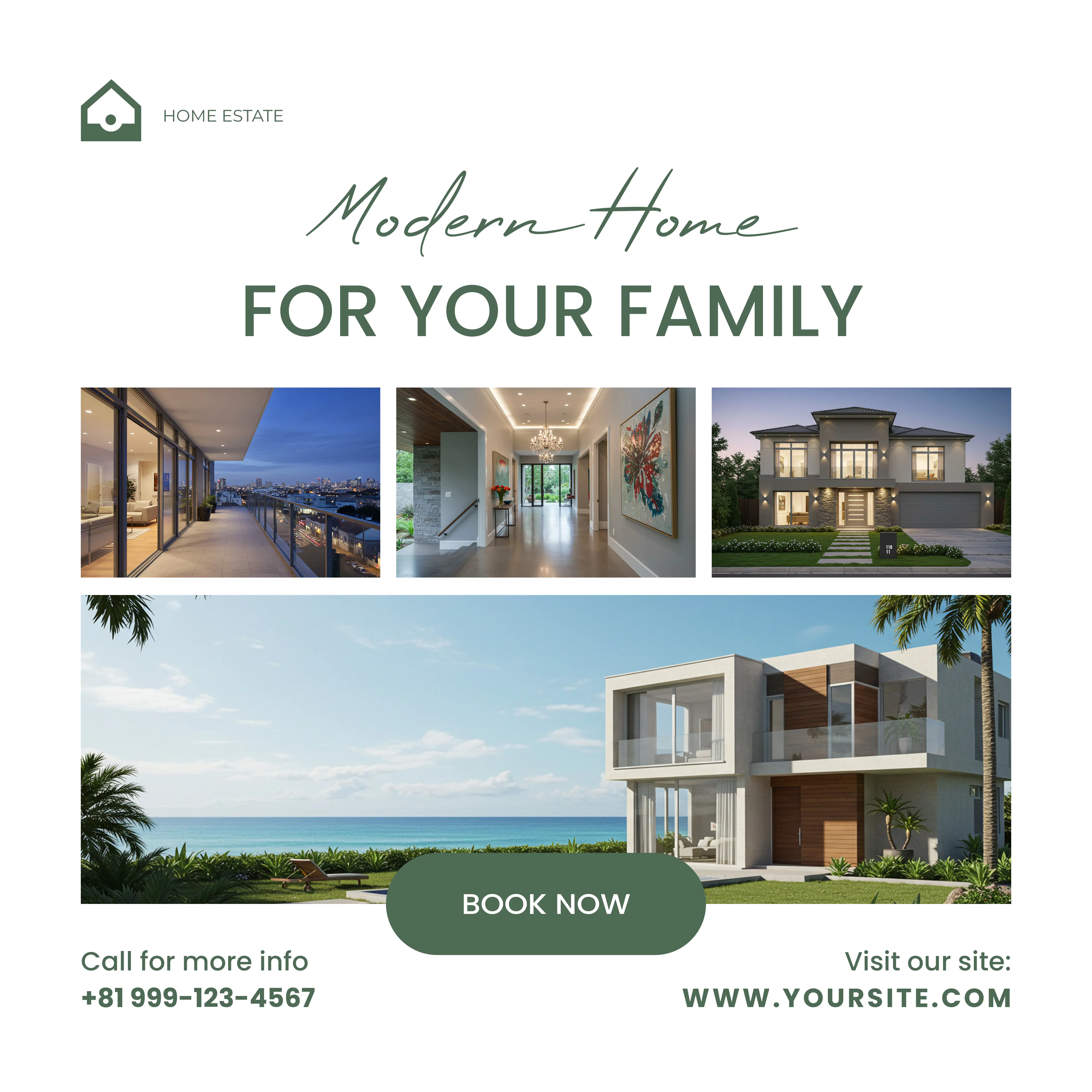 Luxury Real Estate Social Media Template
