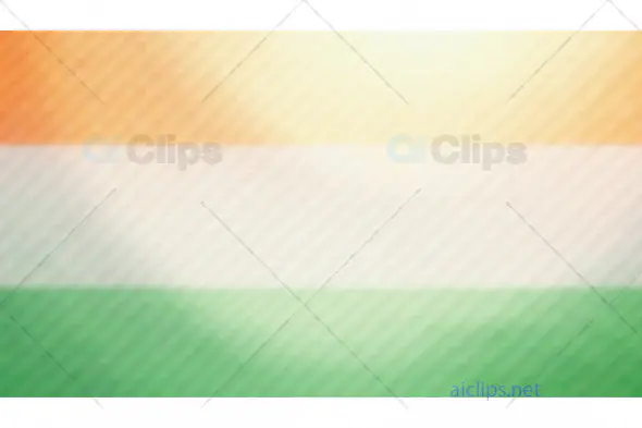 Blurred Indian Tricolor Flag Texture Background
