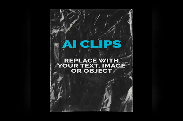 Plastic Texture Poster Mockup