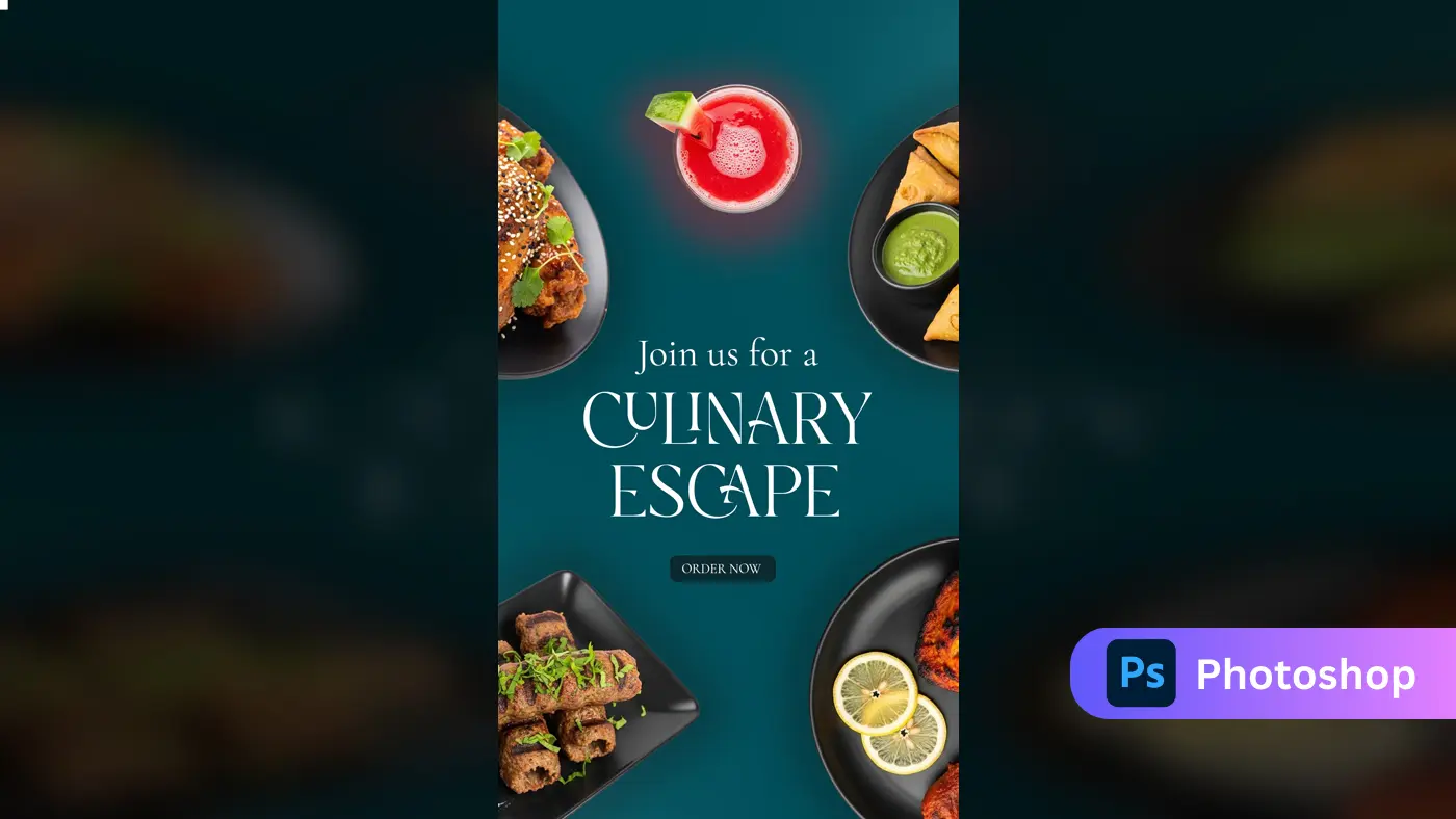 Premium Dining Promotional Template