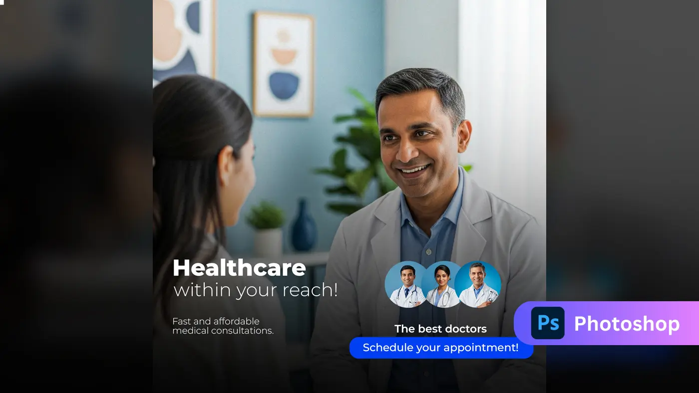 Medical Consultation Promotional Template