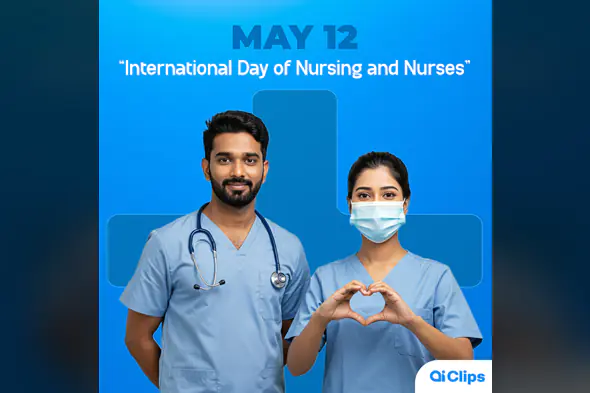 Enhanced Nurses Day Social Media Template