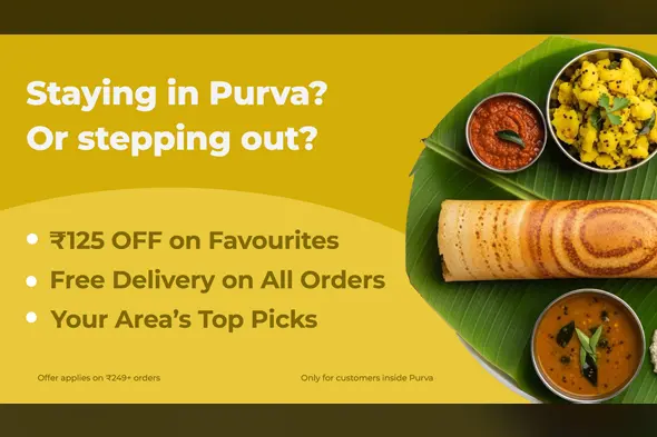 Vegetarian Pizza Promotion Banner Template