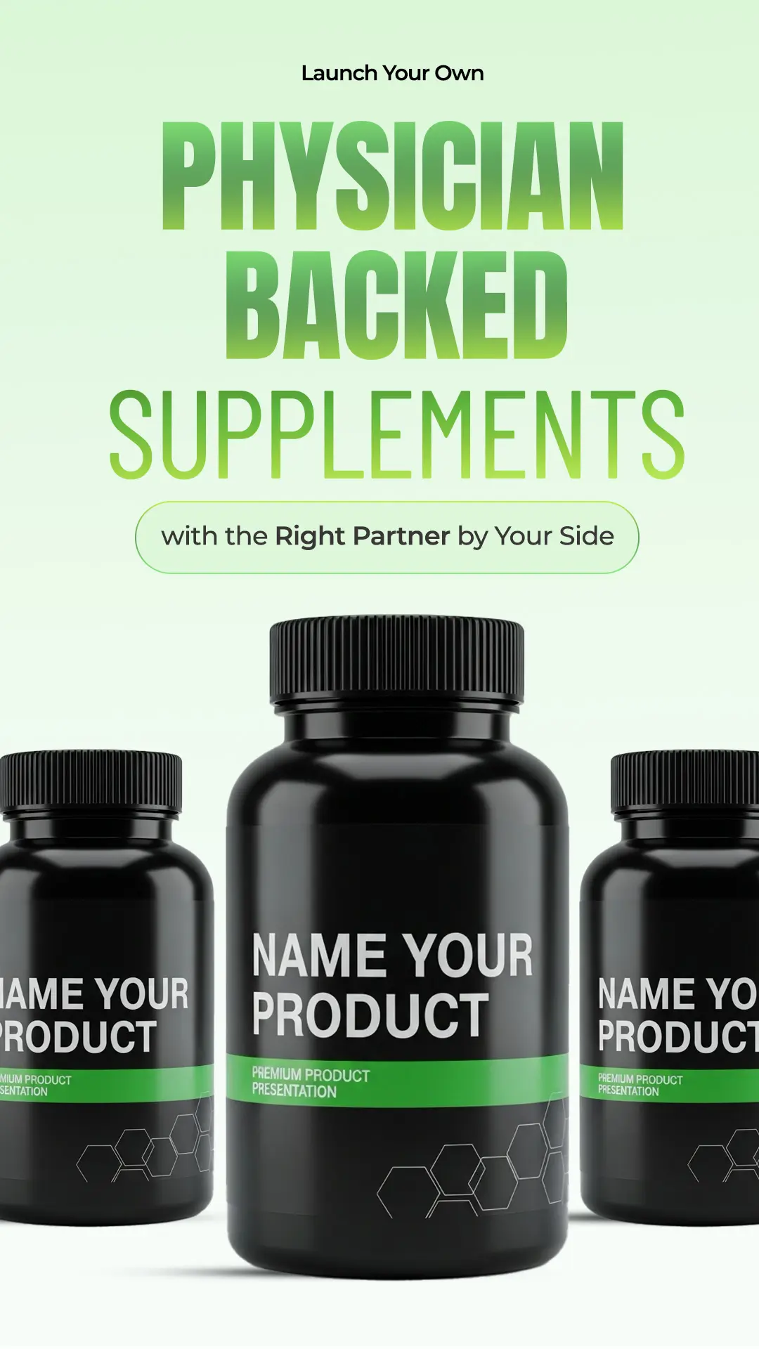 Physician Backed Supplements Branding Template