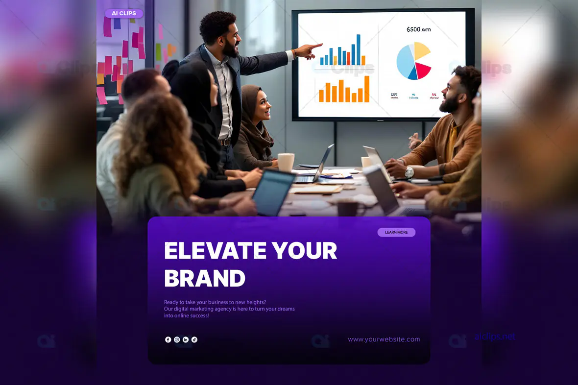 Corporate Marketing Campaign PSD Template