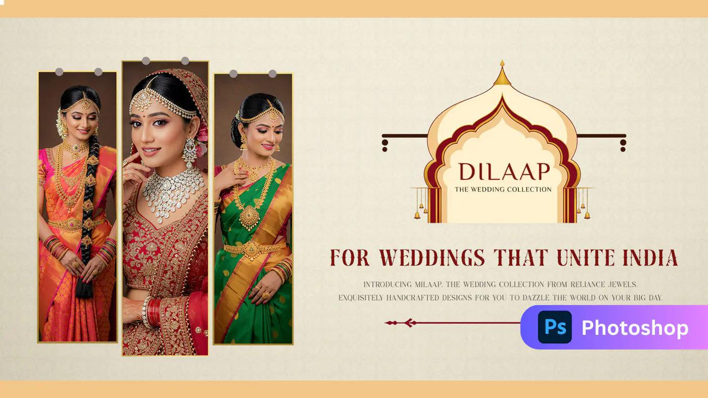 Opulent Indian Wedding Collection Advertisement