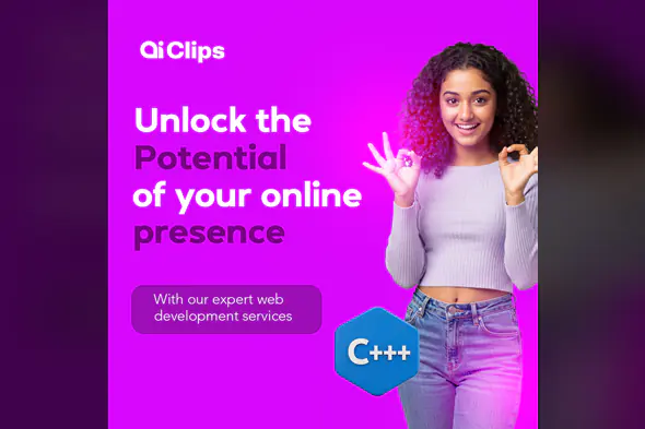Enhanced Web Development Services Promo Template