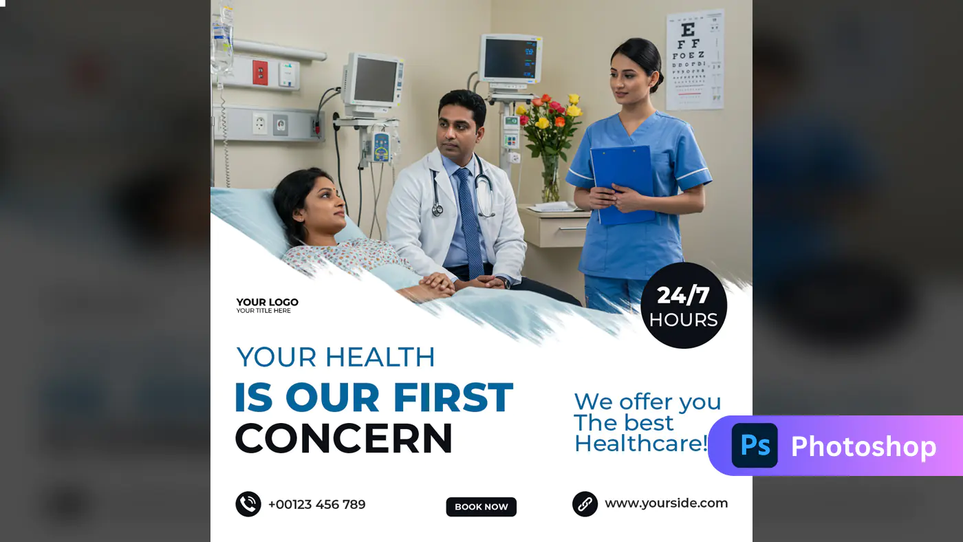 Healthcare Facility Promotional Template