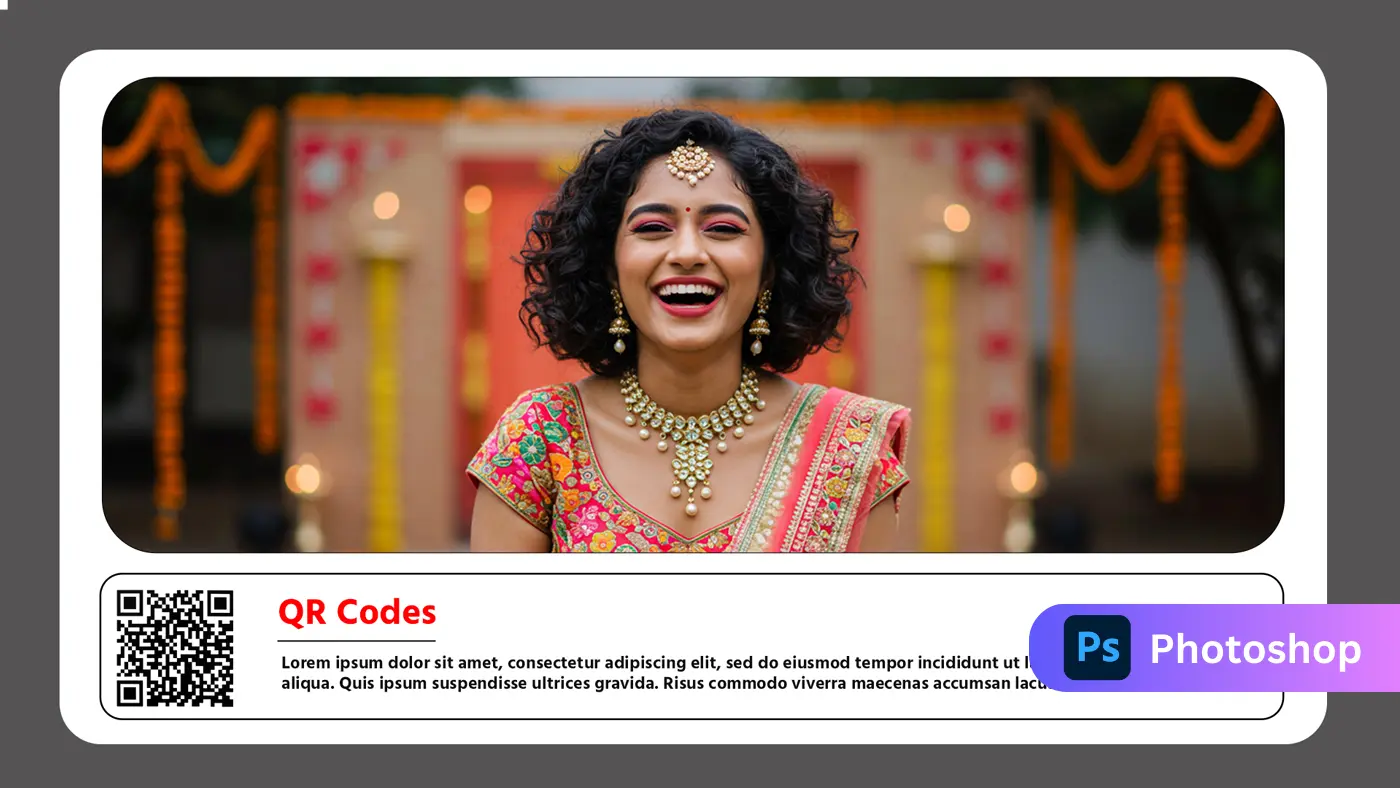Customizable Web Links QR Code Template for Promotions
