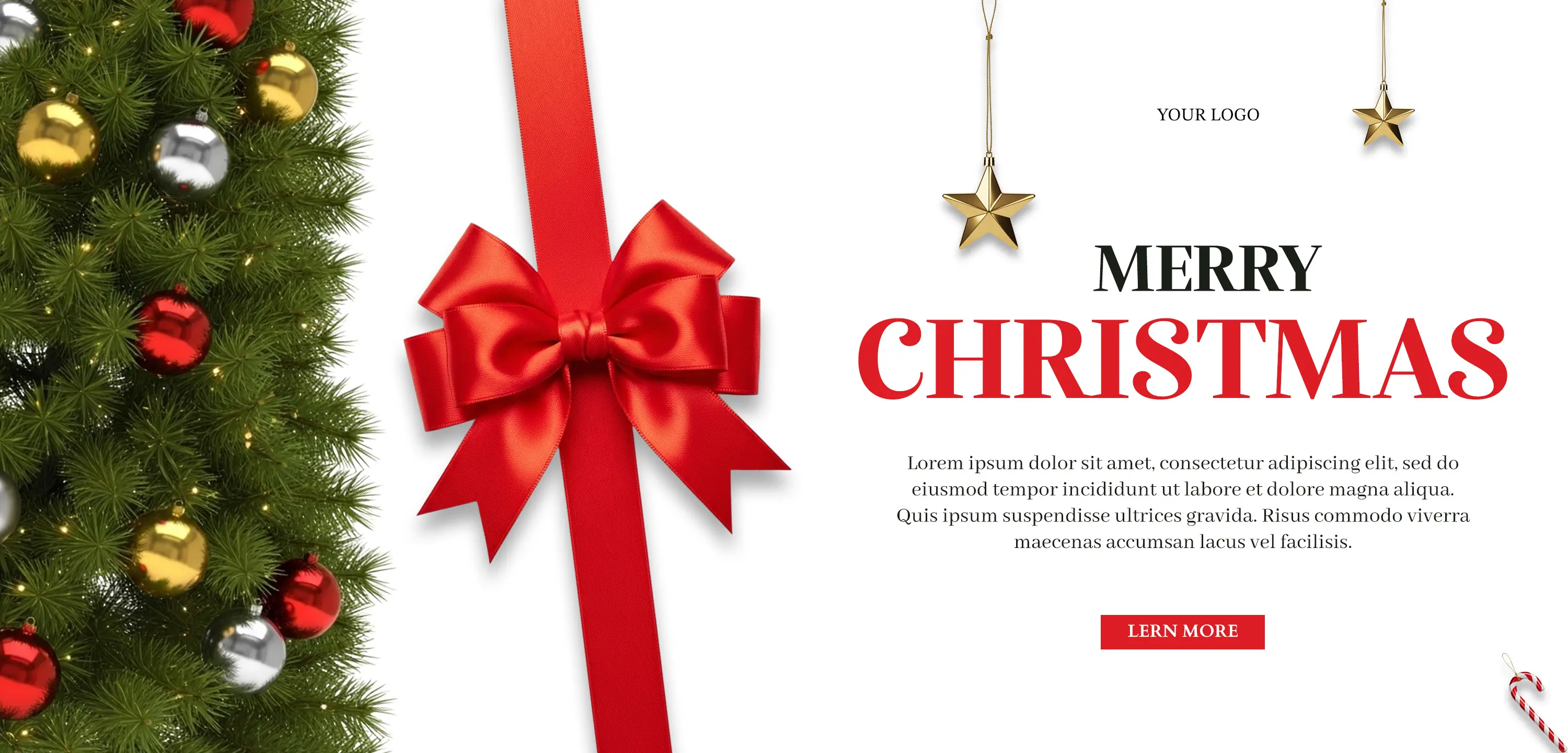 Premium Christmas Greeting Banner Template
