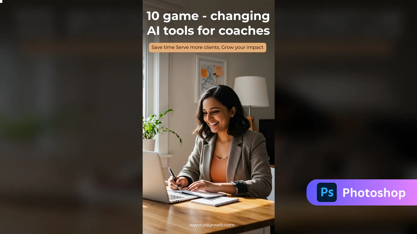 Enhanced AI Coaching Tools Promotional Template
