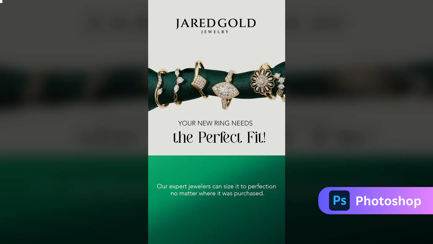 Luxury Jewelry Sizing Service Promotion