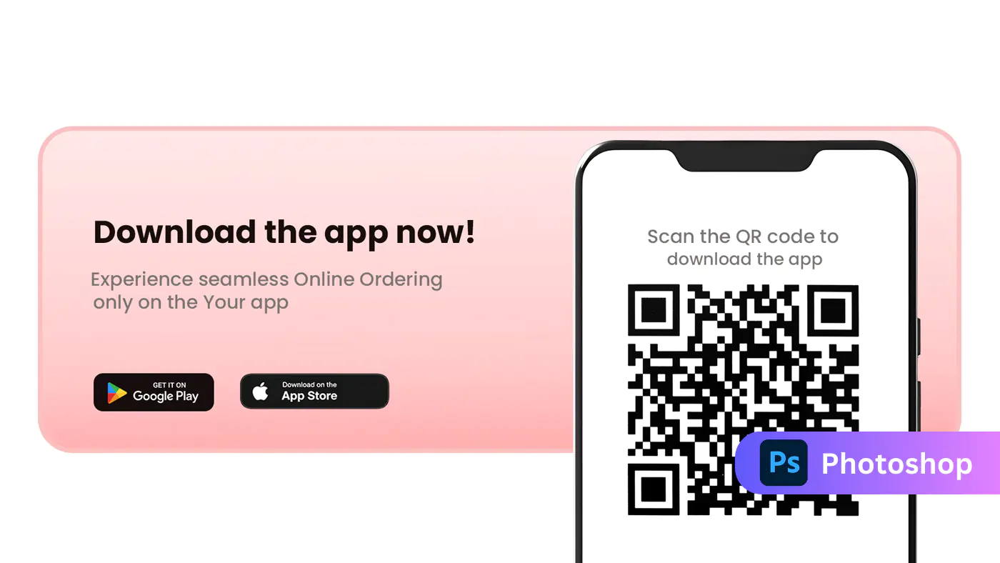 Seamless Online Ordering Download App Template