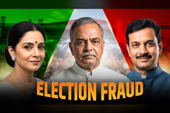 Indian Politics Thumbnail Template
