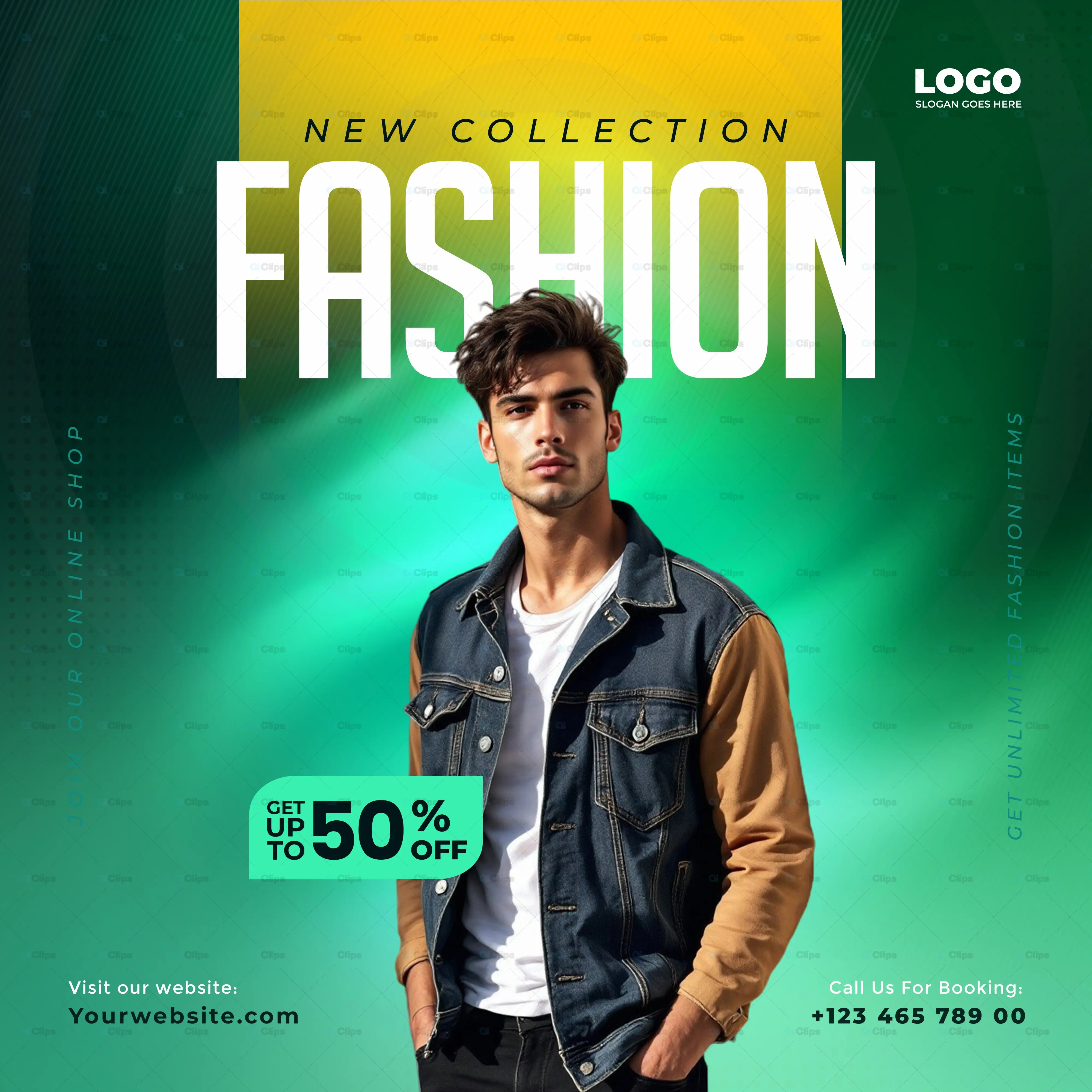 Fashion Sale Promotional Poster