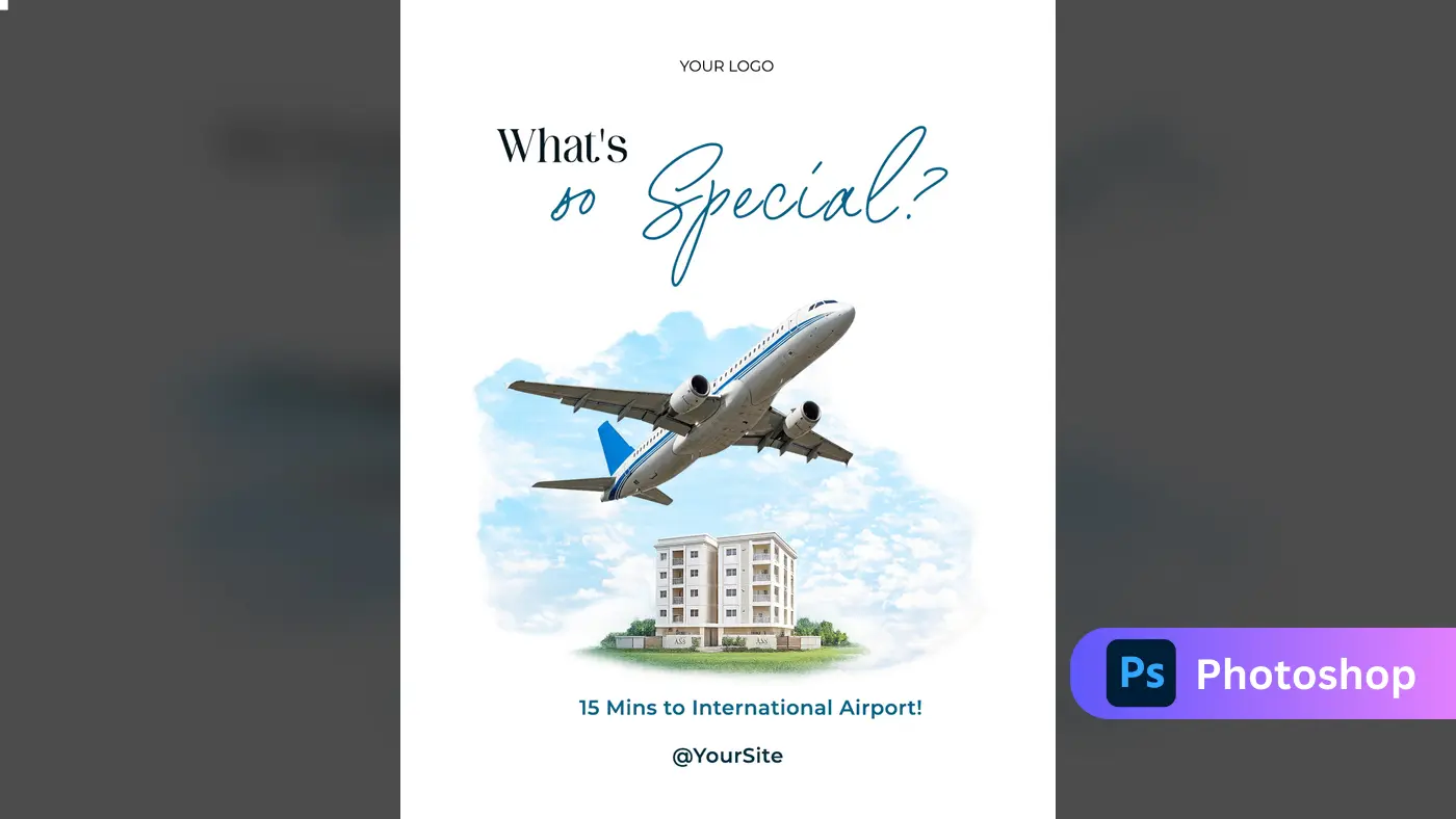 Airport Proximity Real Estate Template