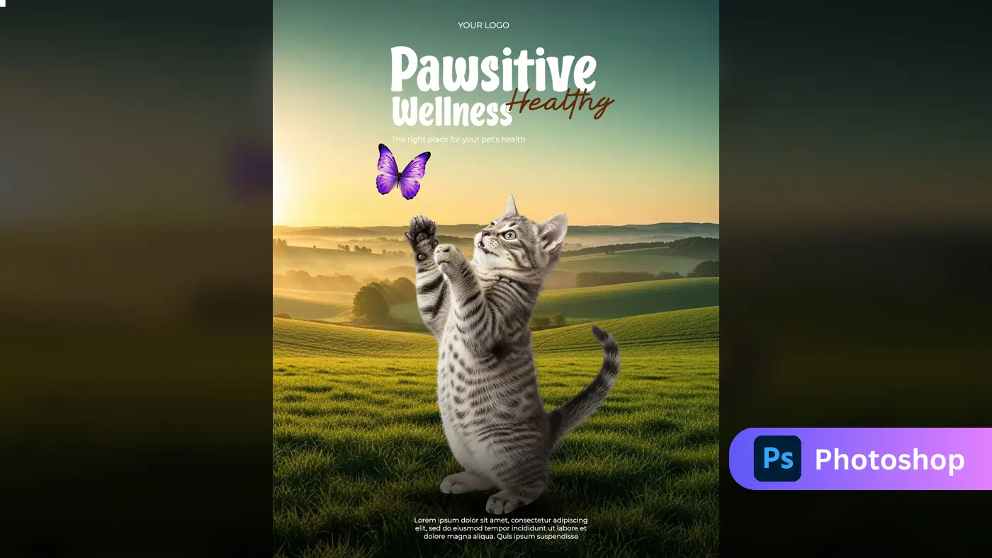 Pet Health & Wellness Post Template