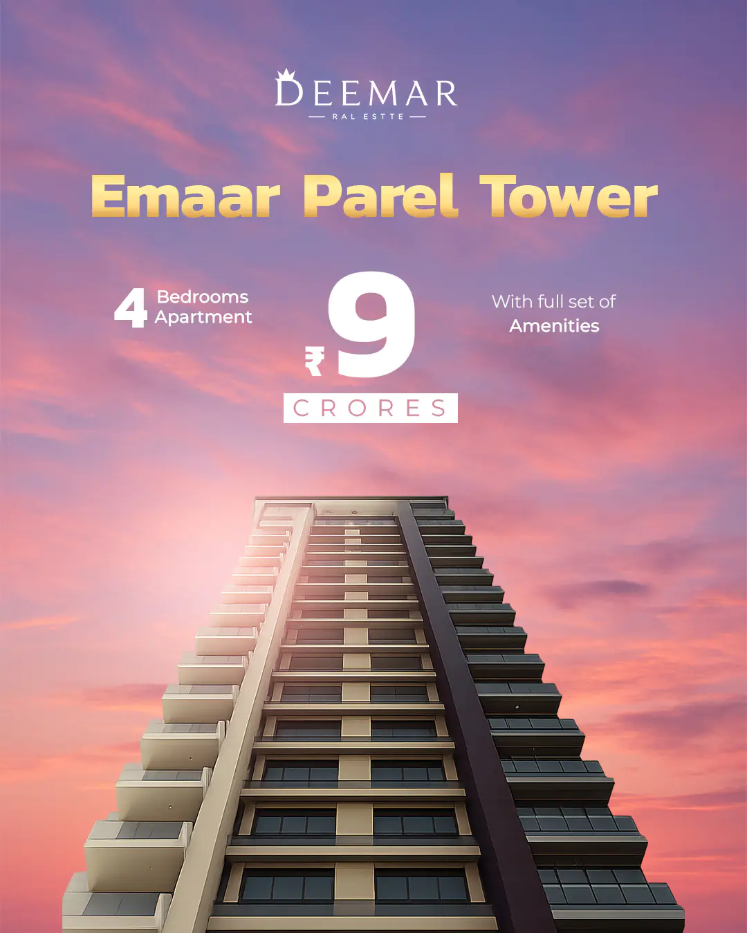 Luxury Apartment Tower Promotion Template