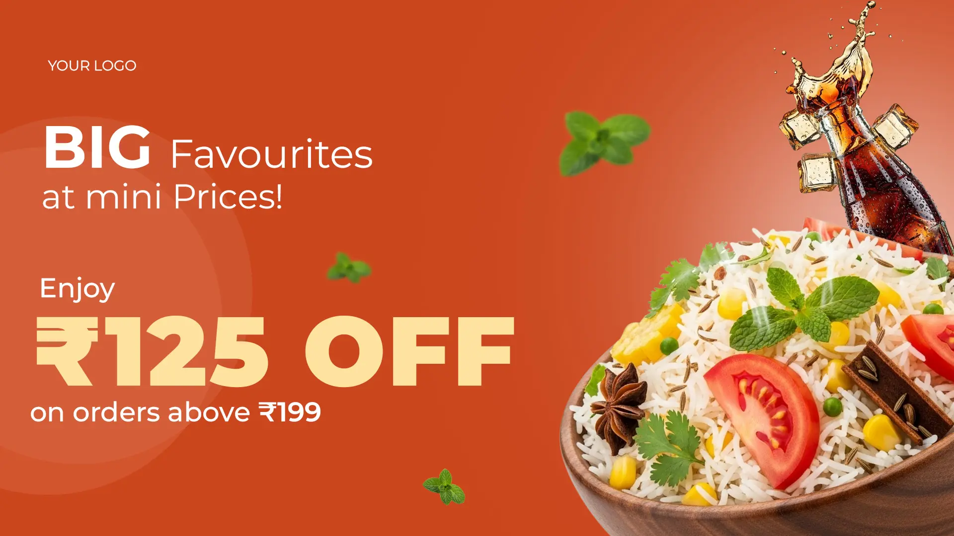 Appetizing Food Deal Banner Design