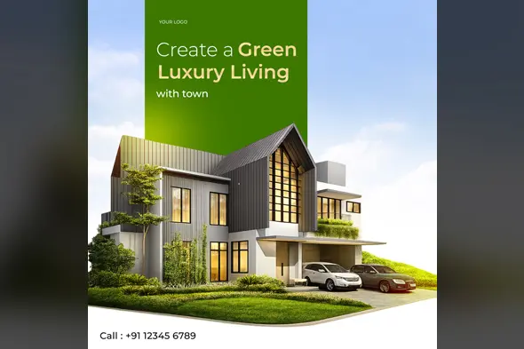 Premium Villa & Home Sale Ad Template