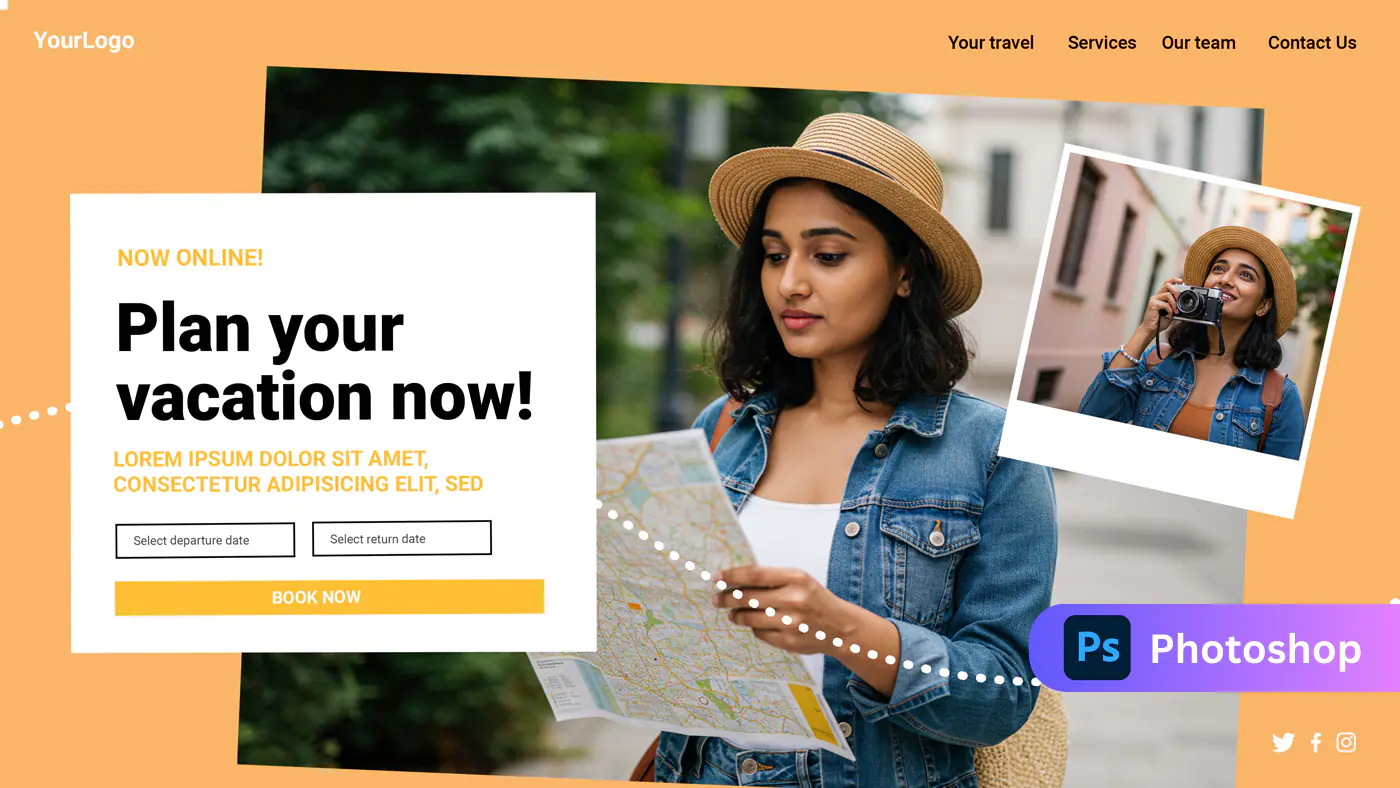 Travel Agency Vacation Booking Template