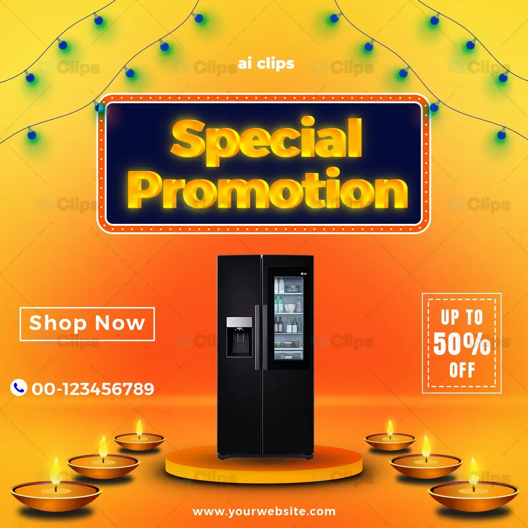 Special AD Promotion Sale Banner