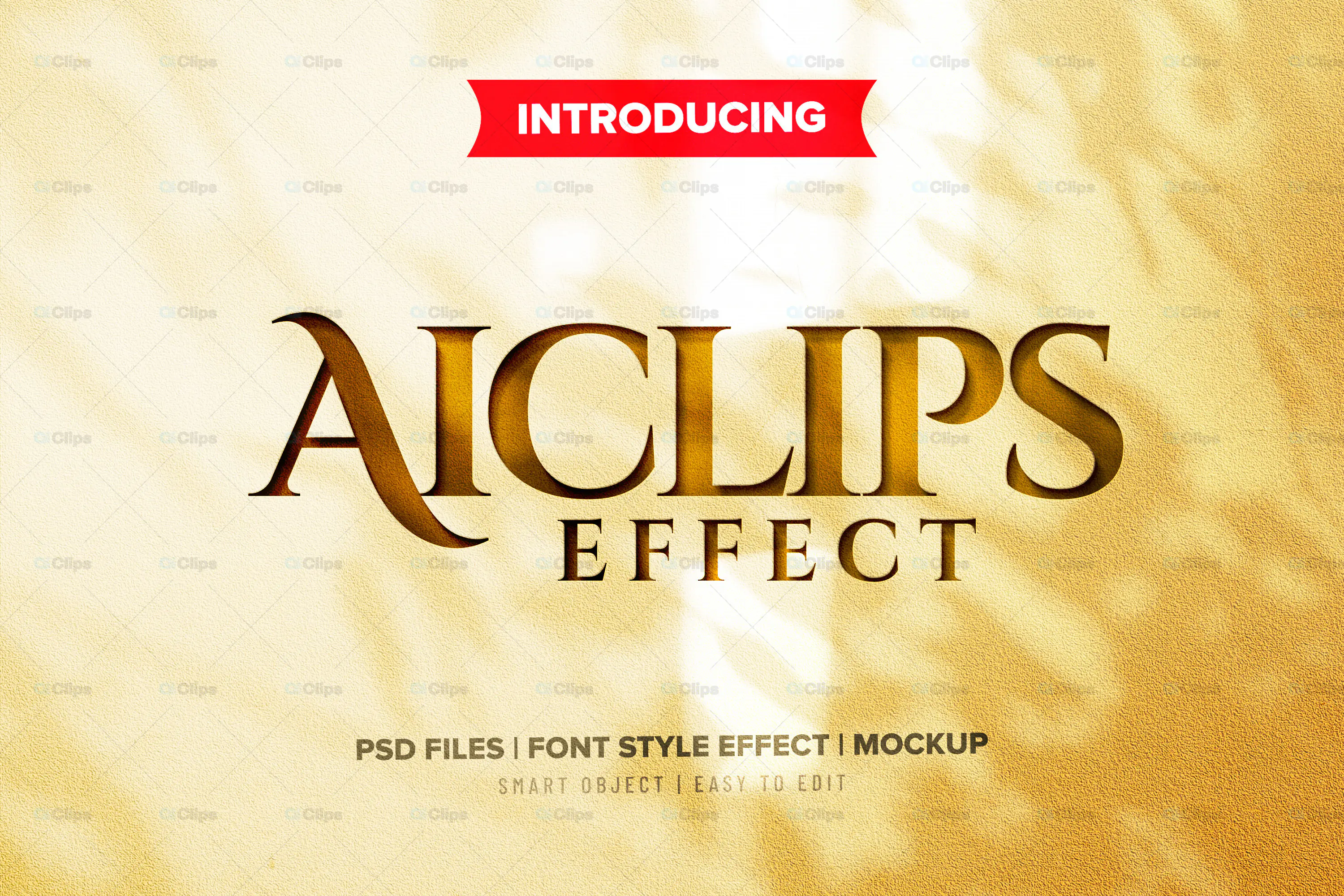 Elegant Gold  Effect PSD