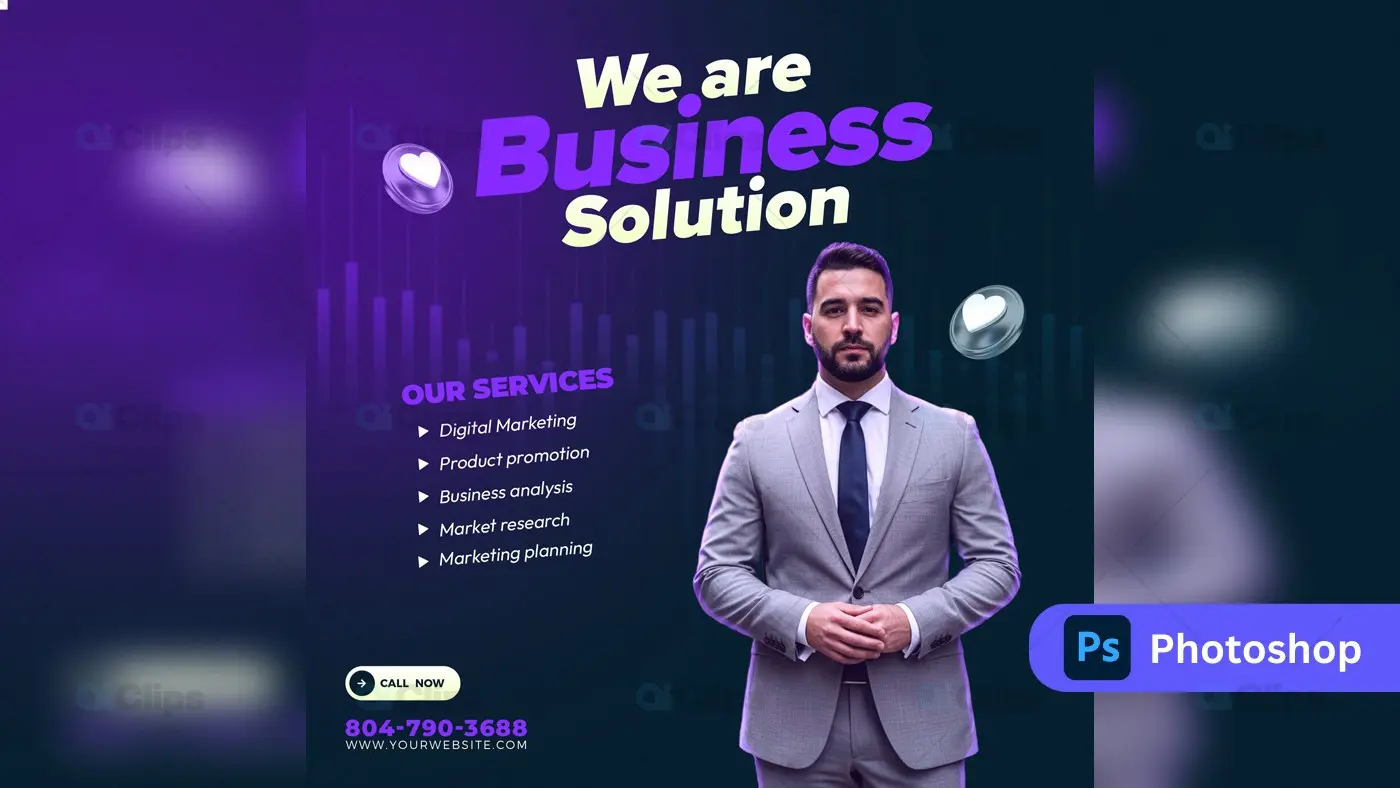 Business Solutions Service Flyer