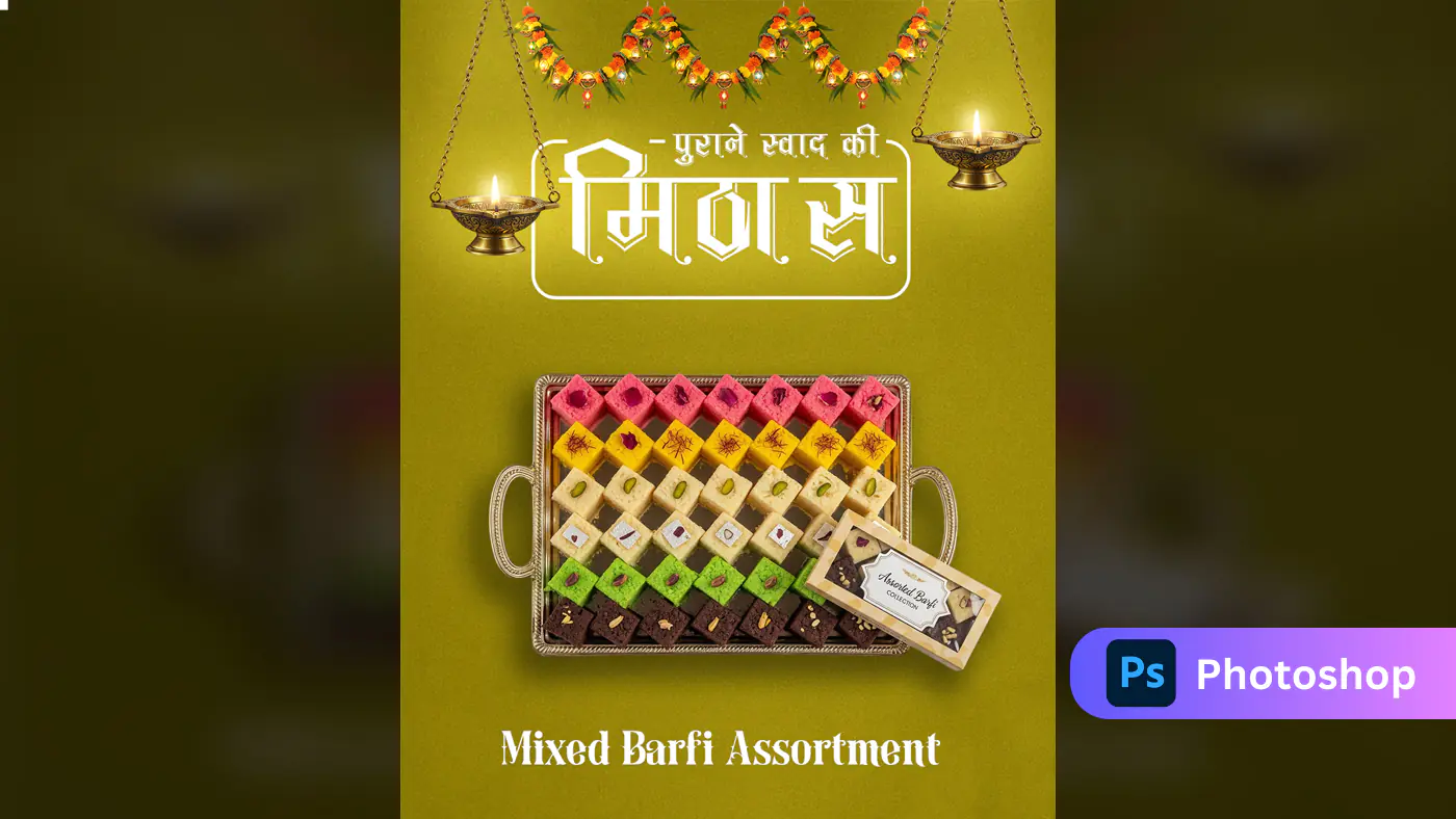 Festive Barfi Assortment Promotion