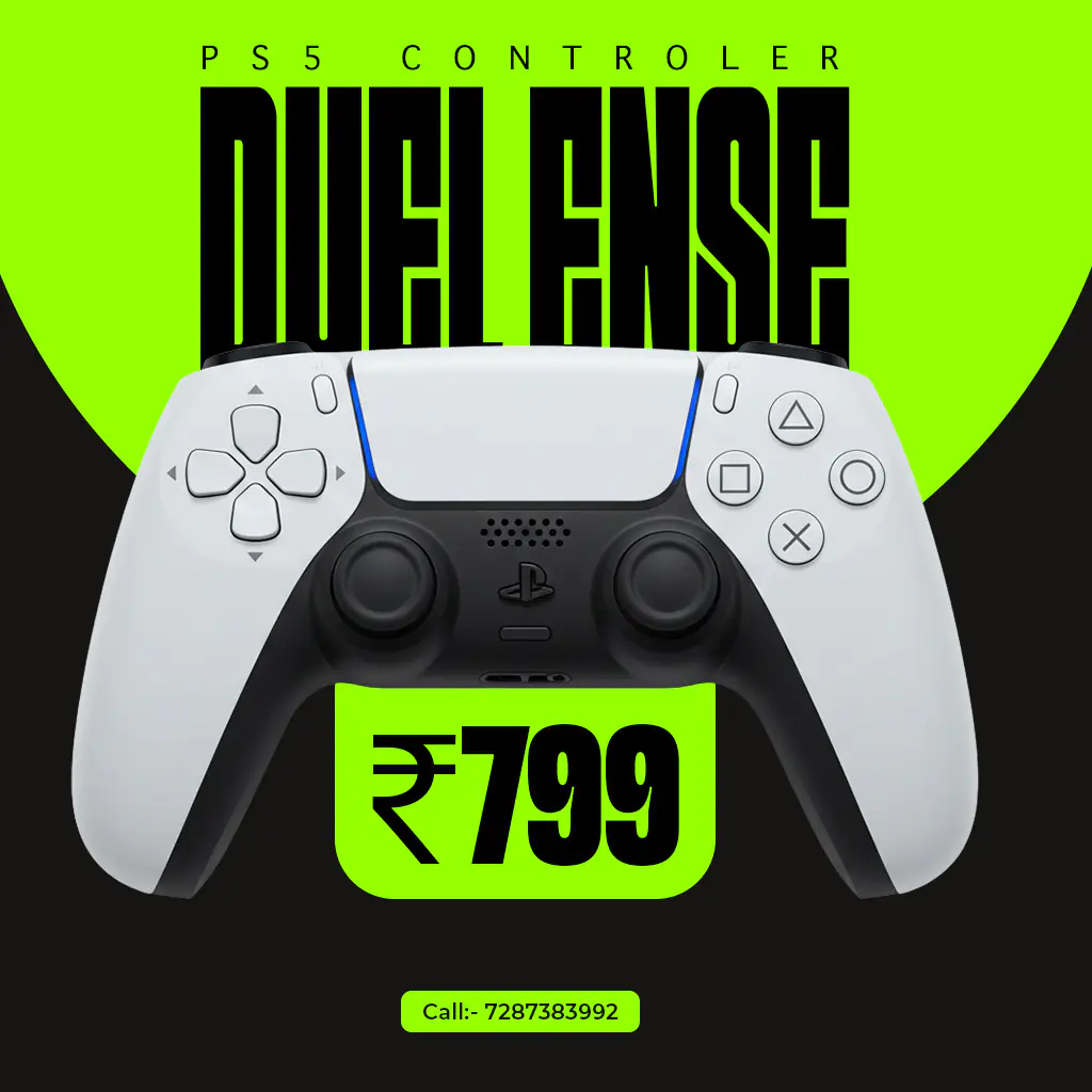 Enhanced PS5 Controller Promotion Template