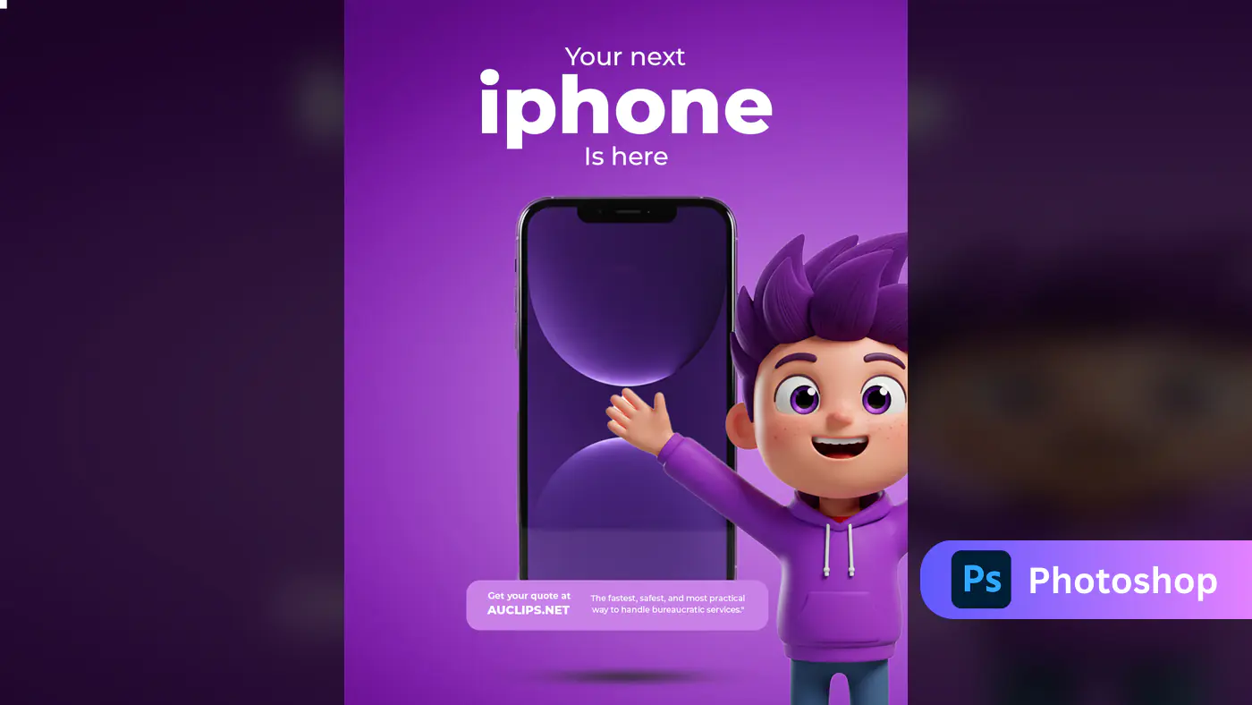 Vibrant iPhone Promotion Template