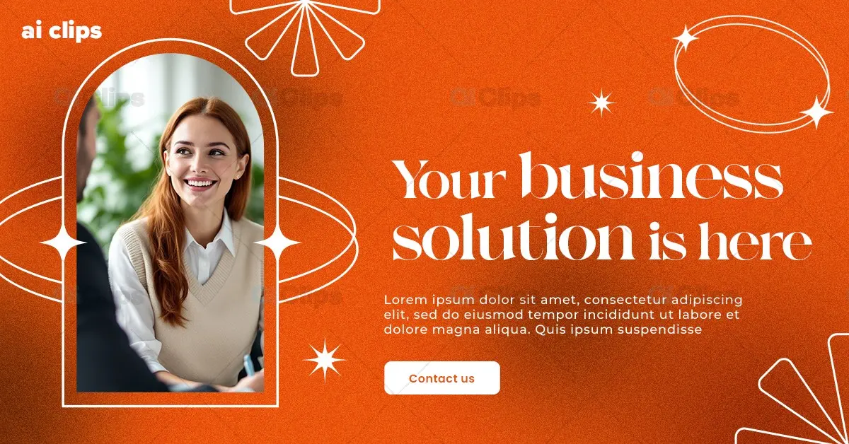 Business Solution Marketing Banner