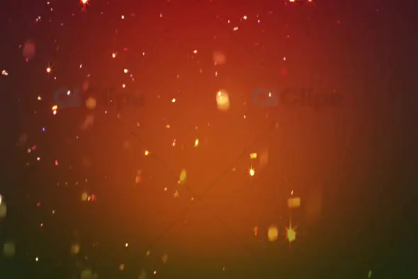 Glowing Sparkling Particles - Festive Celebration Background