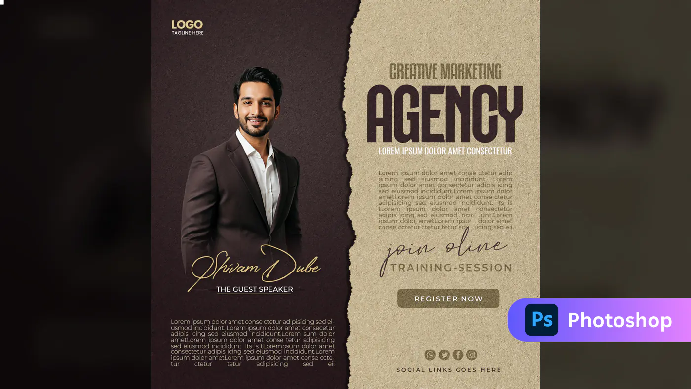 Creative Marketing Agency Webinar Template